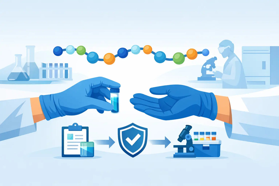 Peptide Chain of Custody for Research Labs