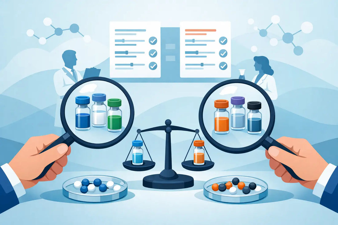 How to Compare Peptide Suppliers Properly