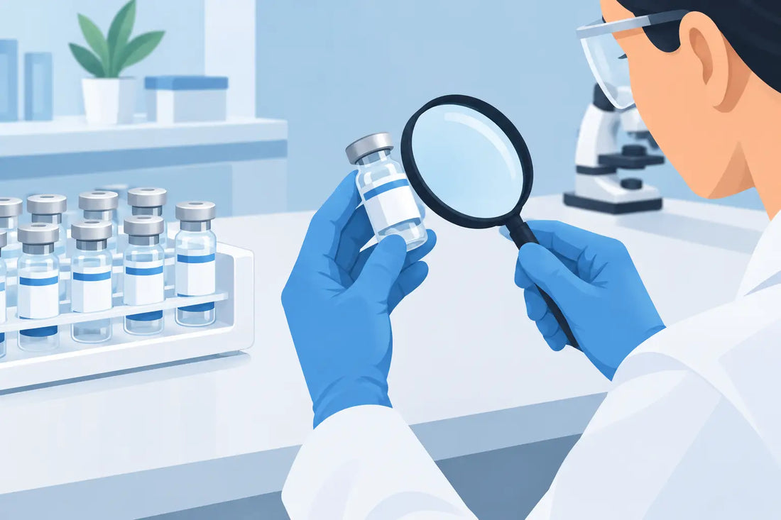How to Inspect Peptide Labels Before Lab Use