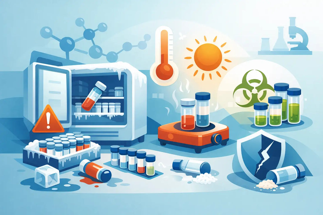 7 Top Peptide Storage Errors in Research Labs