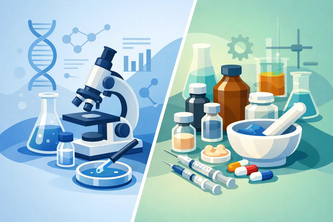 Research Peptides vs Compounded Peptides