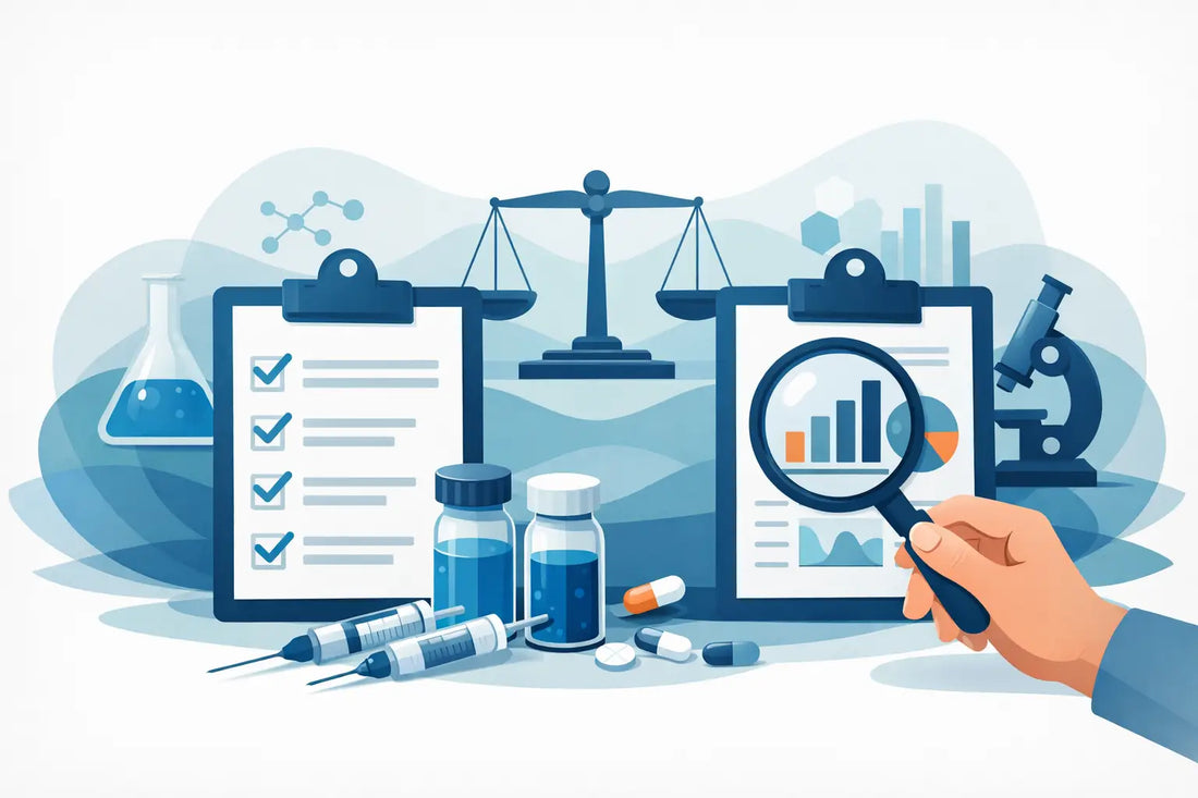 Research Peptide Supplier Comparison