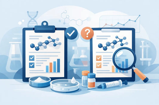 How to Compare Peptide Test Reports