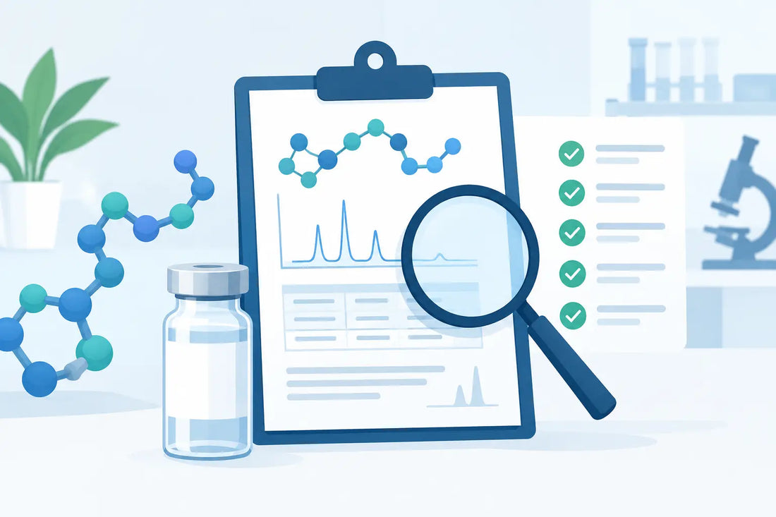 Peptide COA Review Example: What to Check