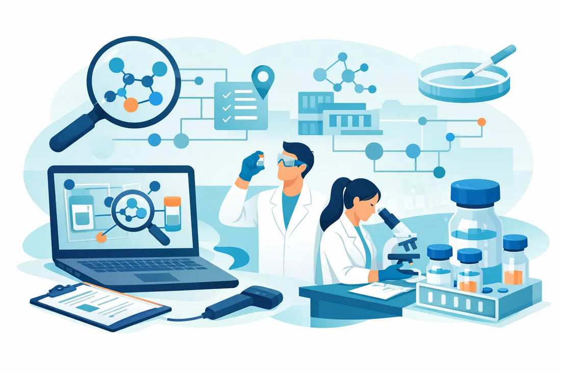 Research Peptide Lot Traceability in the Lab