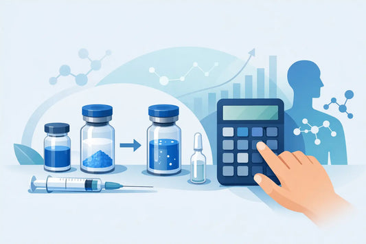 How a Peptide Reconstitution Calculator Helps