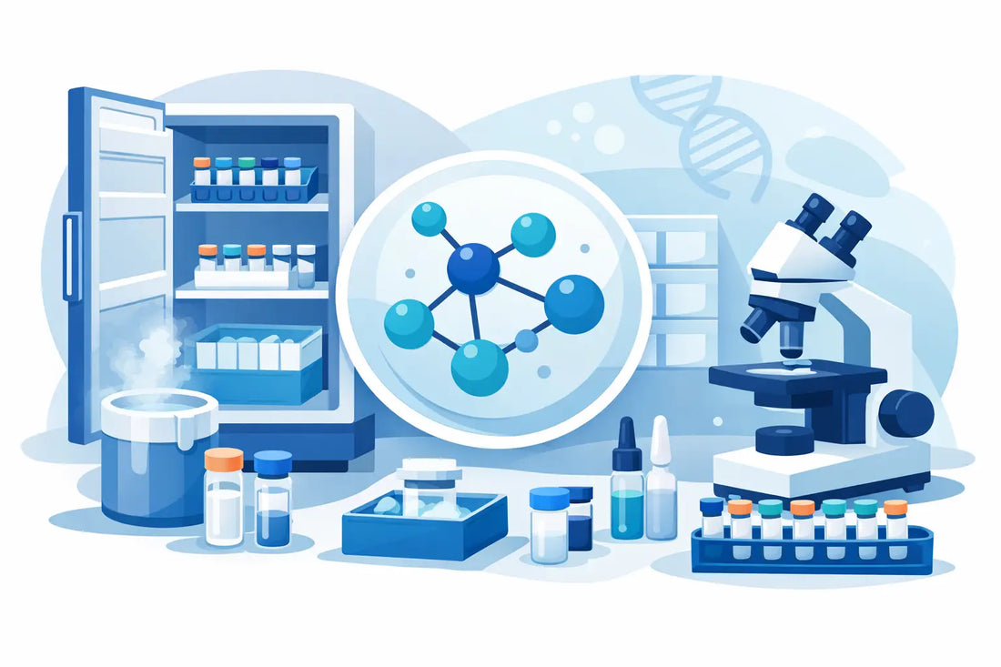 Lab Peptide Storage Guide for Research Use