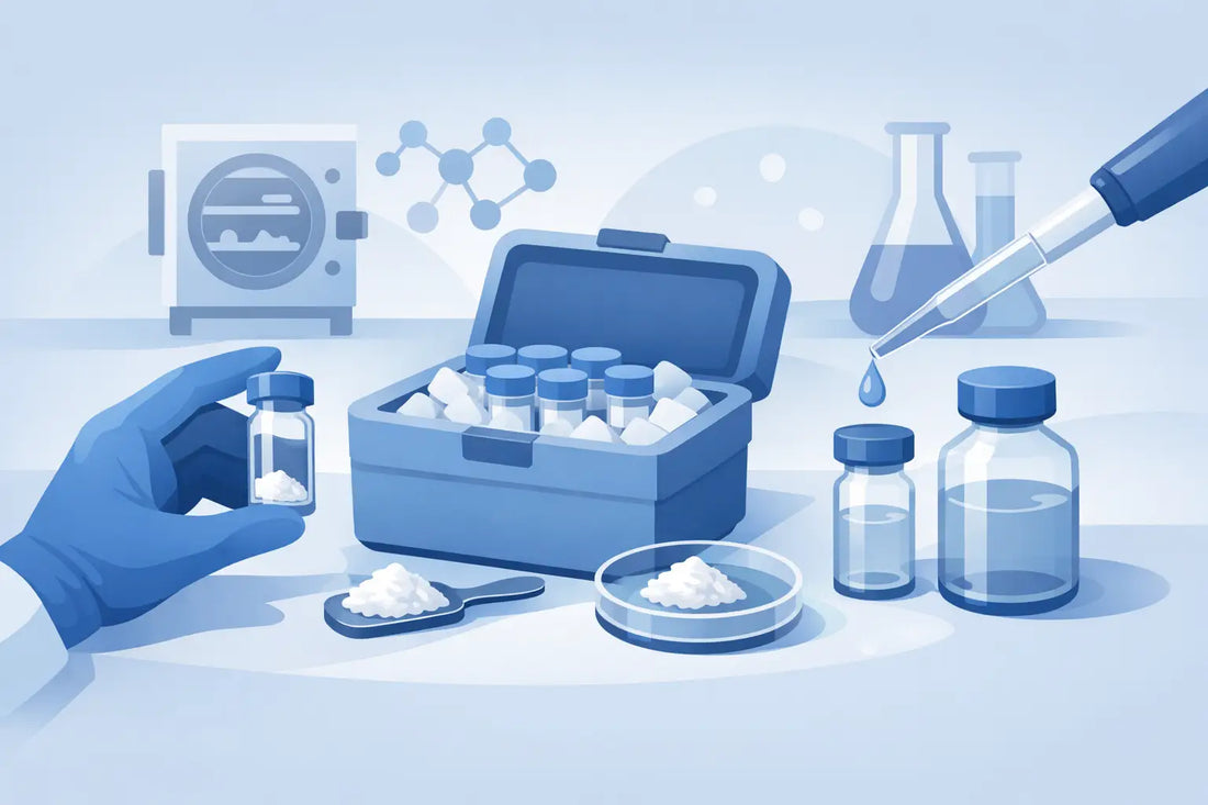 Lyophilised Peptide Handling Guide for Laboratories