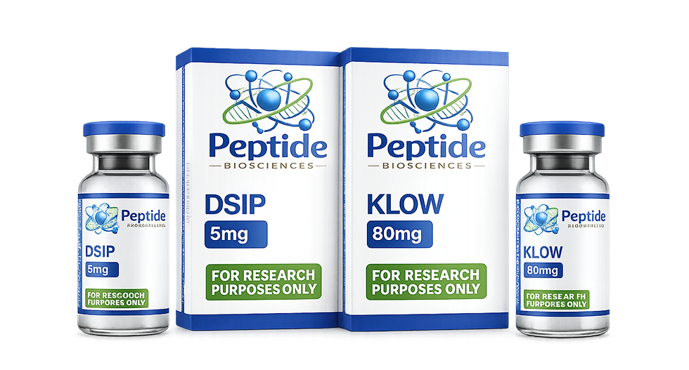 Research peptide vials with Certificate of Analysis