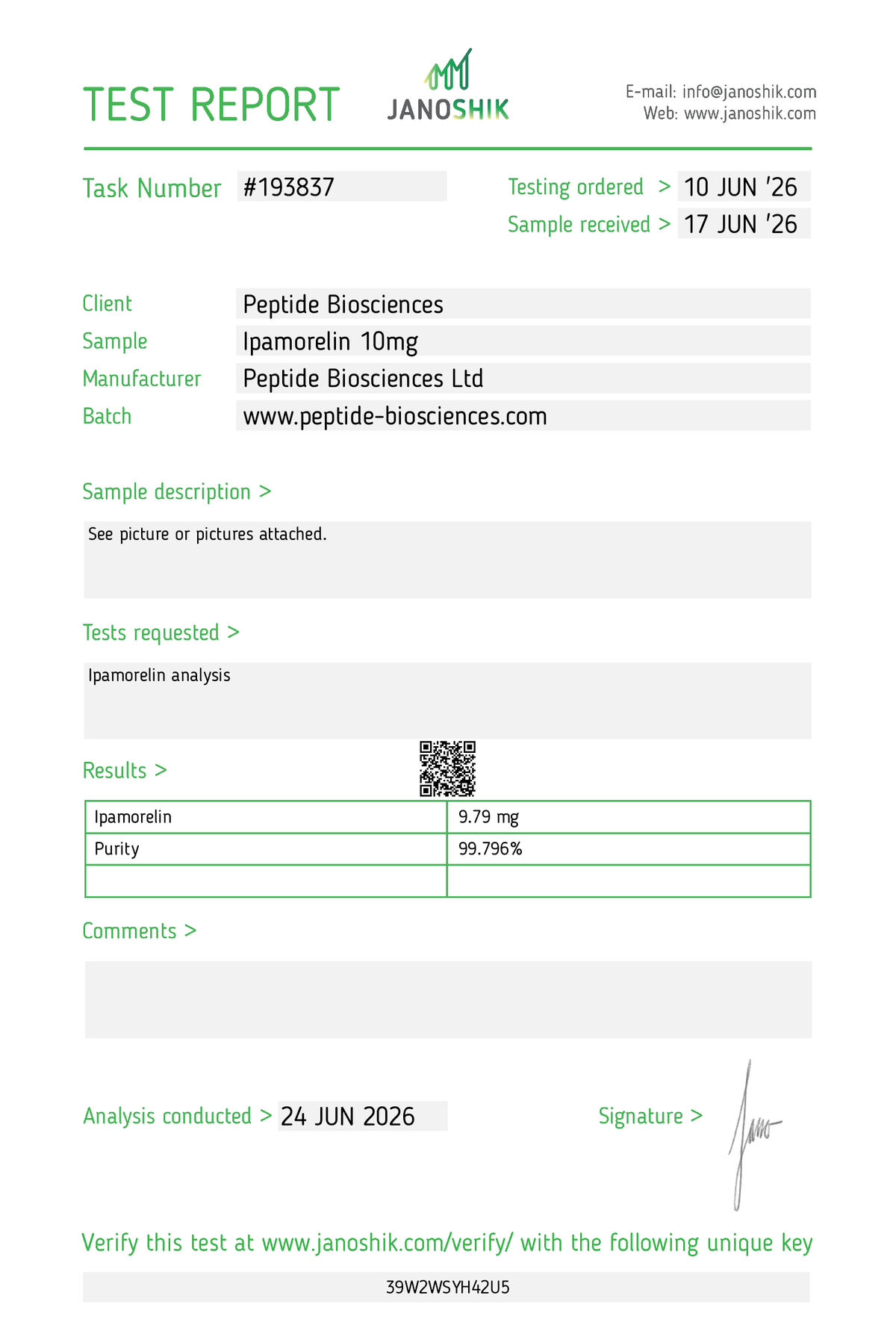 Buy Ipamorelin Research Peptide UK | 99%+ Purity