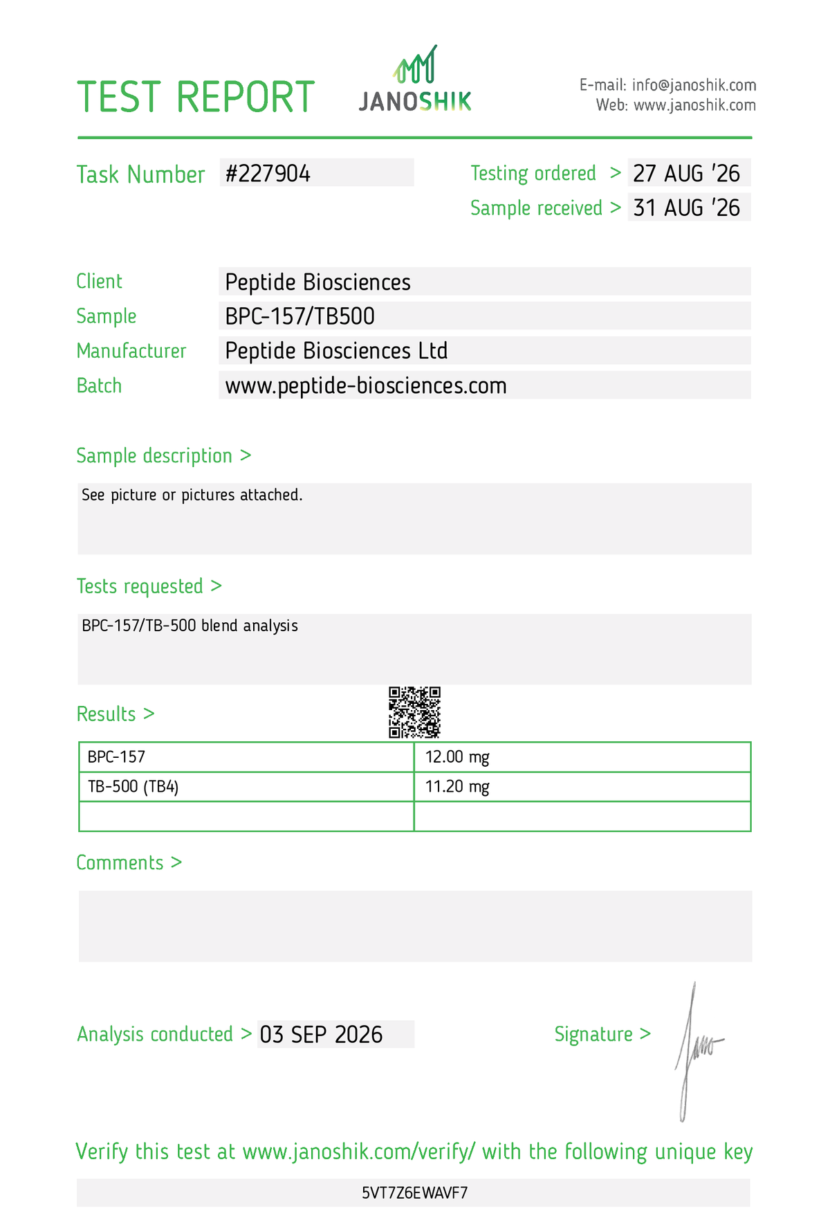 Buy BPC-157 + TB-500 Blend UK | Recovery Research Peptide